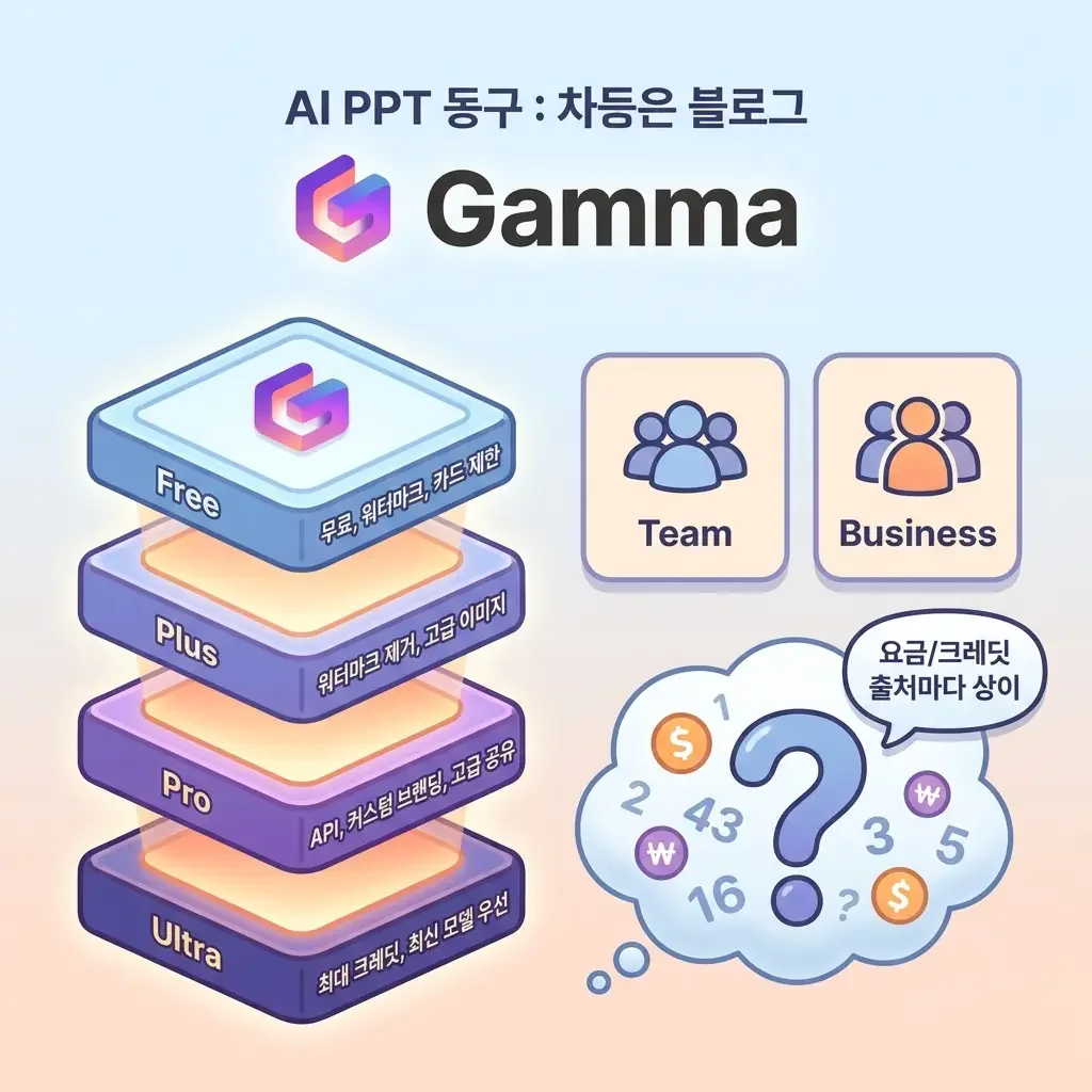 목적에 따른 AI PPT 도구 선택 안내